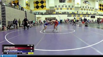 106 lbs Semifinal - Jensen Boyd, Delta Wrestling Club Inc. vs Caleb Schaefer, Maurer Coughlin Wrestling Club