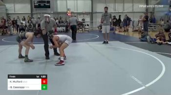 86 lbs Final - Kadin Mulford, Colorado Outlaws vs Bruno Cassioppi, TD's Barn Boys