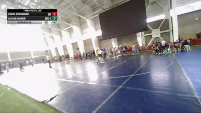 57 lbs Semifinal - Lucas Bates, Victory Wrestling Club - VTC vs Cole Atkinson, Elite Wrestling
