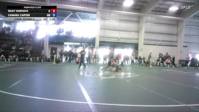 117 lbs Cons. Round 2 - Riley Horvath, Indiana Tech vs Camara Carter, Georgetown
