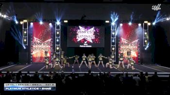 Platinum Athletics - Shine [2026 L1 Senior - Small DAY 2] 2026 JAMfest Cheer Super Nationals