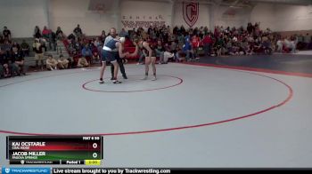 144 lbs Champ. Round 1 - Kai Ocstarle, Coal Ridge vs Jacob Miller, Pagosa Springs