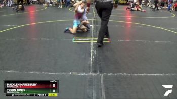 65 lbs Quarterfinals (8 Team) - Tyson Jones, Team Gotcha vs Macklen Marksbury, Ninja Killer