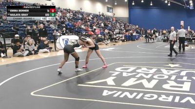 132 lbs Champ. Round 1 - Emma Benner, Turner Ashby vs Nailaya Gray, King`s Fork