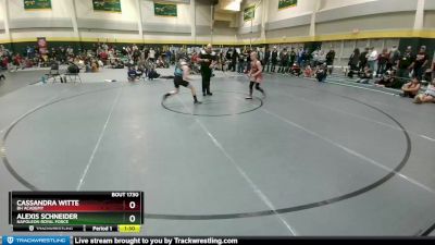 118 lbs Round 2 - Alexis Schneider, Napoleon Royal Force vs Cassandra Witte, BH Academy