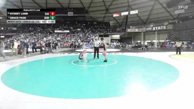 Girls 4A 125 lbs Champ. Round 1 - Grace Page, Skyview (Girls) vs Sydney Lamb, Eastlake (Girls)