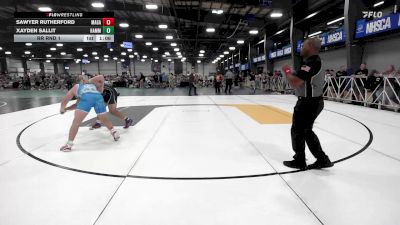 182 lbs Rr Rnd 1 - Sawyer Rutherford, MAGA RTC vs Xayden Sallit, Hammerin Hornets