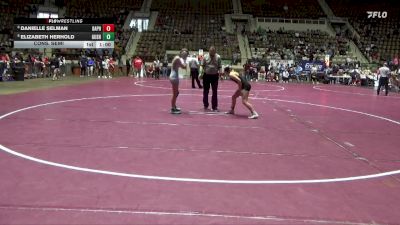 6-7A 114 Cons. Semi - Elizabeth Herhold, Gulf Shores vs Danielle Selman, Daphne