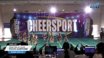 Prime Time All Stars - Youth Sapphire [2024 L1 Youth - D2 Day 1] 2024 CHEERSPORT Toms River Classic