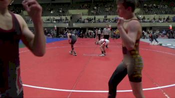 110 lbs Cons. Round 1 - Lane Hague, Revolution Training Club vs Ryker Schingeck, Laona/Wabeno Rebels