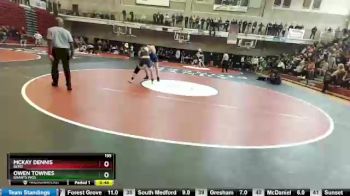 195 lbs Cons. Round 4 - Owen Townes, Grants Pass vs McKay Dennis, Bend