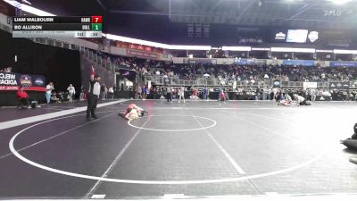 115 lbs Consi Of 8 #2 - Liam Walbourn, Hawk House vs Bo Allison, Bulls WC