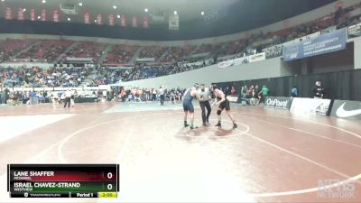 6A-195 lbs Champ. Round 2 - Lane Shaffer, McDaniel vs Israel Chavez-Strand, Westview