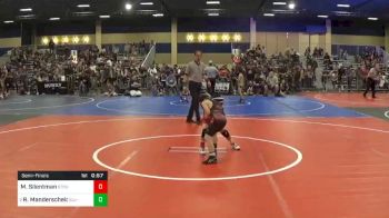 Match - Max Silentman, Stout Wrestling Academy vs Ryan Manderscheid, All-Phase Wrestling