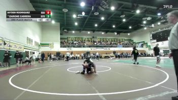 113 lbs 3rd Place Match - Zairone Cabrera, South Torrance vs Jayden Rodriguez, Beaumont