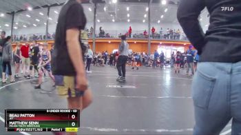 60 lbs Quarterfinal - Beau Patton, JET vs Matthew Senn, Pelion Youth Wrestling