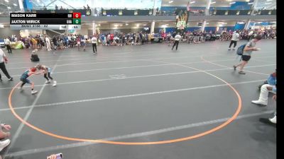 52 lbs Round 2 - Jaxton Wirick, Unattached vs Mason Karr, Roundtree Wrestling