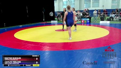 73kg Round 5 - Davyne Buehler, London-Western WC vs Caitlyn Midlane, Ukee Storm Wrestling