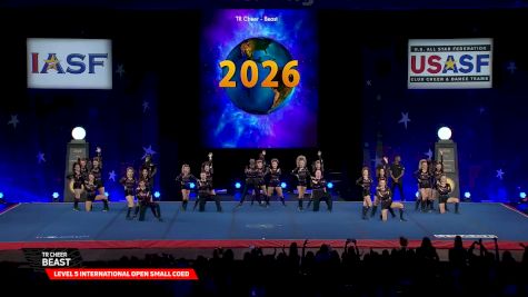 TR Cheer - Beast [2026 L5 International Open Small Coed Semis] 2026 The Cheerleading Worlds