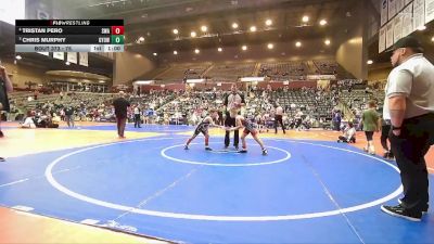 75 lbs 3rd Place Match - Chris Murphy, Gentry Youth Organization Wrestling vs Tristan Pero, Spartan Wrestling Academy