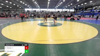 107 lbs Consi Of 16 #1 - Claire Roney, MA vs Kaeli Gonzalez, CA