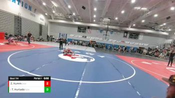 152 lbs Quarterfinal - Travis Hurtado, Riverton USA Wrestling vs Zander Kumm, Camel Kids Wrestling