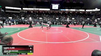 146 lbs Cons. Round 6 - Geno DelVecchio, Unattached vs Cashil Clark, CPWA