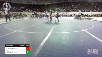 3A-285 lbs Quarterfinal - Chase Graham, CHRISTIAN HERITAGE vs Landon Brinkley, SPERRY