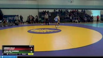 120 lbs Cons. Round 2 - Sterling Warren, Iowa City, West vs Jerren Gille, Wahlert, Dubuque