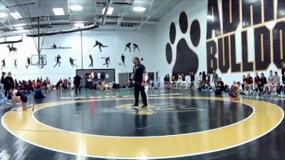 103 lbs Round 2 (16 Team) - Jada Badayos- Chaves, Gannon University vs Katey Valdez, McKendree University