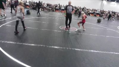 72 lbs Round 2 (3 Team) - Hallie Burgess, Alpha Elite vs Ryatt Cavazos, Top Rank