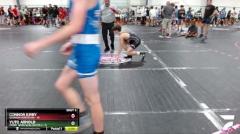 126 lbs Placement (4 Team) - Connor Kirby, Glasgow Wrestling vs Yuto Arnold, Storm Wrestling Center 2