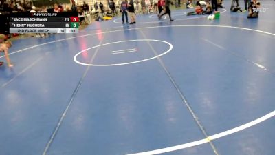 90 lbs 2nd Place Match - Henry Kuchera, Kearney Matcats vs Jace Maschmann, 2TG