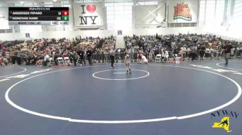 47 lbs Cons. Round 3 - Andersen Piparo, 518 Grapplers vs Donovan Hand, Club Not Listed