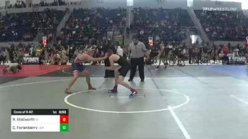 144 lbs Consi Of 8 #2 - Rocky Stallworth, Shamrocks Elite vs Carson Fortenberry, Lions Wrestling Club