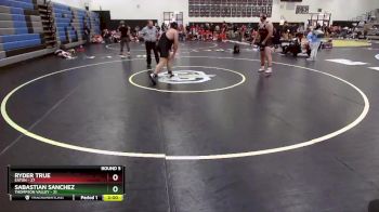 285 lbs Round 5 (10 Team) - Sabastian Sanchez, Thompson Valley vs Ryder True, Eaton