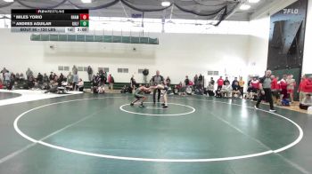 120 lbs Round Of 16 - Miles Yorio, RHAM vs Andres Aguilar, Guilford