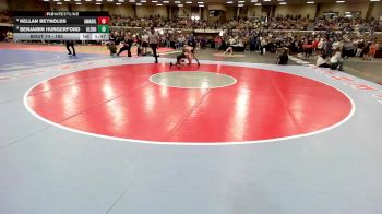 165 lbs Champ. Round 1 - Kellan Reynolds, Amarillo vs Benjamin Hungerford, Aledo