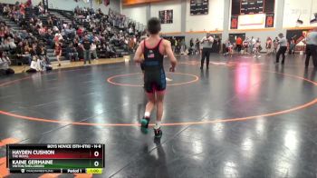 N-8 lbs Cons. Round 1 - Kaine Germaine, Vinton/Shellsburg vs Hayden Cushion, The Royal