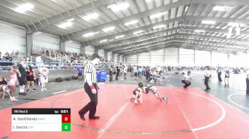 66 lbs Rr Rnd 2 - Anthony Santillanes, Ranch Hand Wrestling vs Ivan Garcia, Top Rank