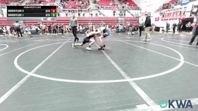100-105 lbs Quarterfinal - Hunter Brannon, Noble Takedown Club vs Cason Rigdon, Piedmont