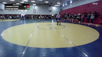 140 lbs Cons. Round 1 - Armando Alvarez, Clear Lake vs Dylan Van Doren, Tamalpais