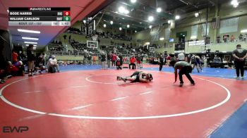 157 lbs 5th Place Match - Bode Harris, BISHOP KELLEY vs William Carlson, BARTLESVILLE