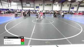 94 lbs Round Of 16 - Andrew Childs, Mayo Quanchi vs William Accorsi, Fisheye