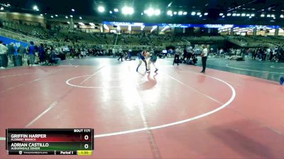 190 lbs Champ. Round 1 - Adrian Castillo, Auburndale Senior vs Griffin Harper, Flowery Branch