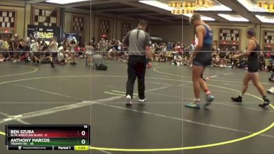 220 lbs Semis & 1st Wrestleback (8 Team) - Anthony Marcos, Triumph WC vs BEN SZUBA, Elite Wrestling Black