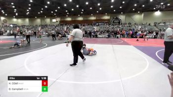 81 lbs Quarterfinal - Huntter ODell, Mustang WC vs Declan Campbell, Nevada Elite