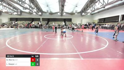 53 lbs Rr Rnd 5 - Braylon Morris, Grit Mat Club vs Landon Despo, NJ Roy