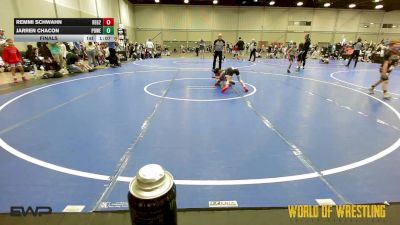 52 lbs Final - Remmi Schwahn, Regulators 9U 2 vs Jarren Chacon, Powerhouse Gold 9U