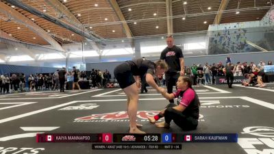 Nicole Mojica vs Sarah Kaufman 2024 ADCC Vancouver Open